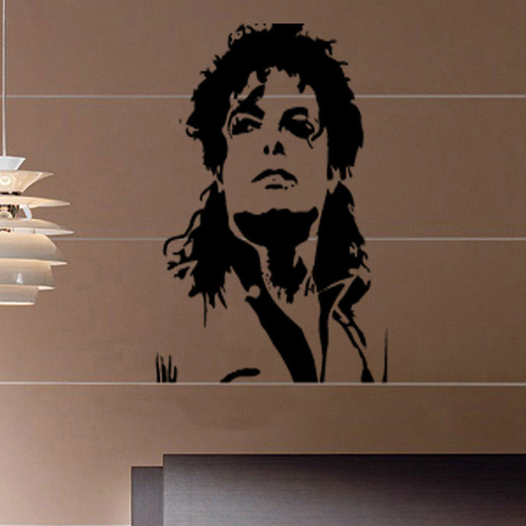 East Urban Home Michael Jackson Wall Sticker Wayfair.co.uk